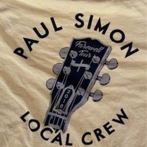 Men’s XL Paul Simon Farewell Tour Local Crew Shirt